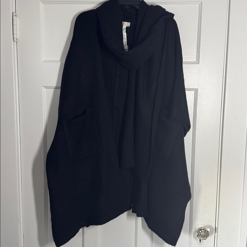 Free People Ellie Scarf Wrap Duster